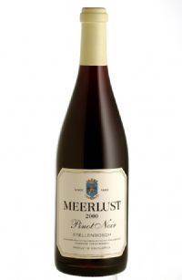 Meerlust Pinot Noir 2009